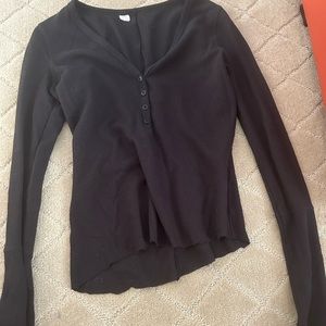 Lululemon black long-sleeve